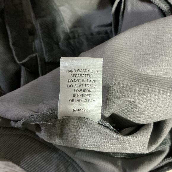 Piper & Scoot The Hamlin Belted Corduroy Pant in Grey Size XXL - Picture 5 of 11